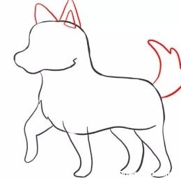 آموزش نقاشی سگ هاسکی ساده و مرحله به مرحله – نقاشیار