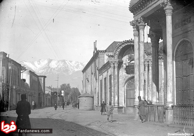 عکس: خیابان لاله زار تهران در دوره قاجار