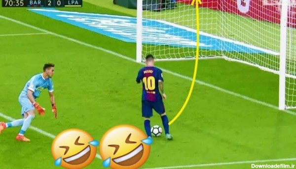 فوتبال عکس رونالدو و مسی خنده دار