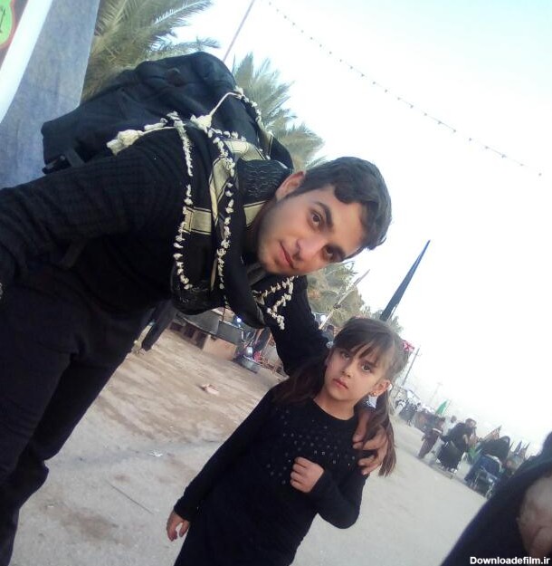 منو دختر بچه خوشگل عراقی ....در پیاده روی اربعین - عکس ویسگون