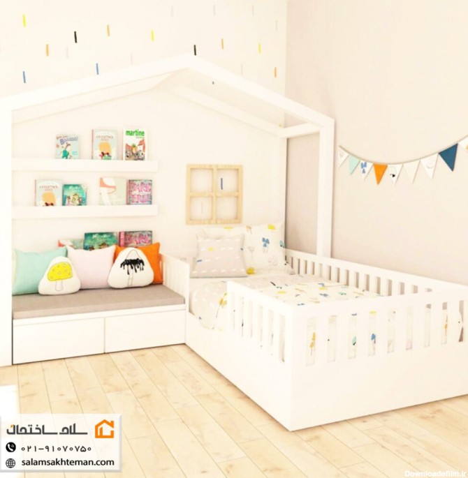 40 مدل خاص و خلاقانه برای دکوراسیون اتاق کودک | سلام ساختمان