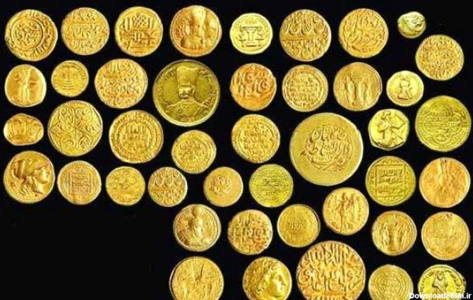 عکس سکه طلا عتیقه