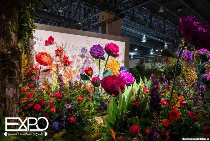 بهترین غرفه های طراحی شده در نمایشگاه بین المللی گل و گیاه : غرفه ...