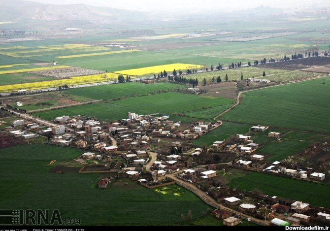 عکس هوایی از استان گلستان