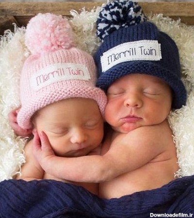 عکس بچه های دوقلو خوشگل