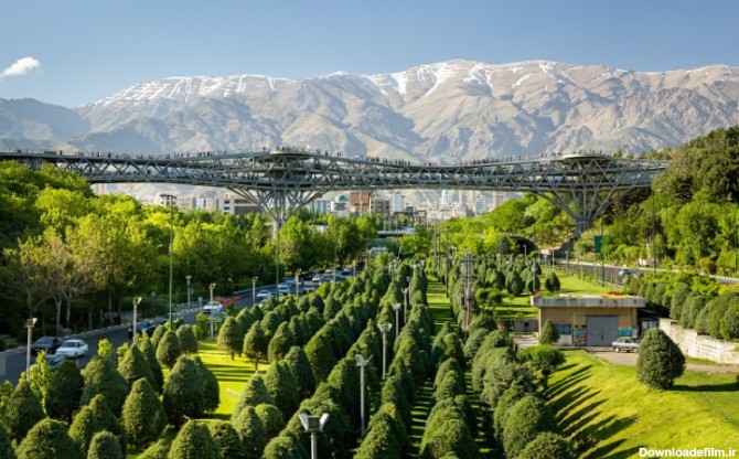 آدرس پل طبیعت تهران با ماشین