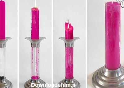 شمع های زیبا و خلاقانه (+عکس)