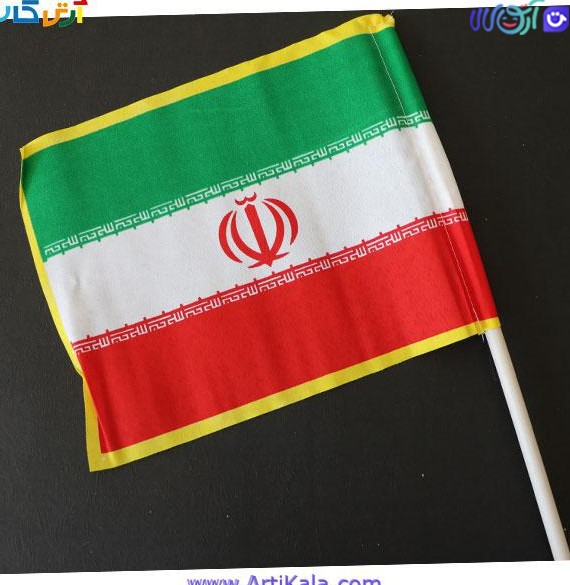 پرچم دستی ایران بسته 25 عددی - پرچم ایران مدل دانش اموزی | آرتی کالا