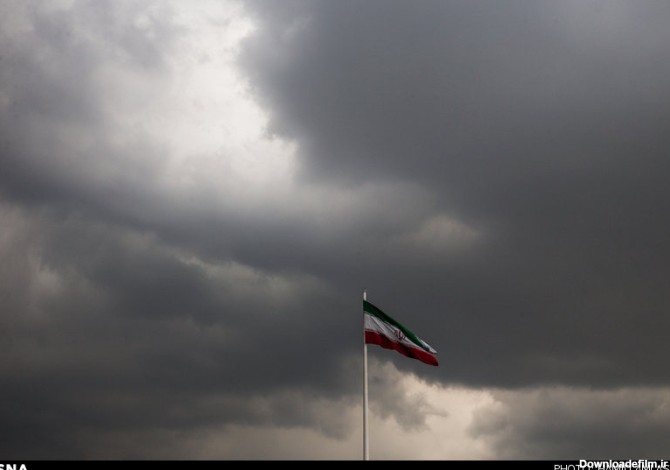 آسمان نیمه ابری تهران (عکس)