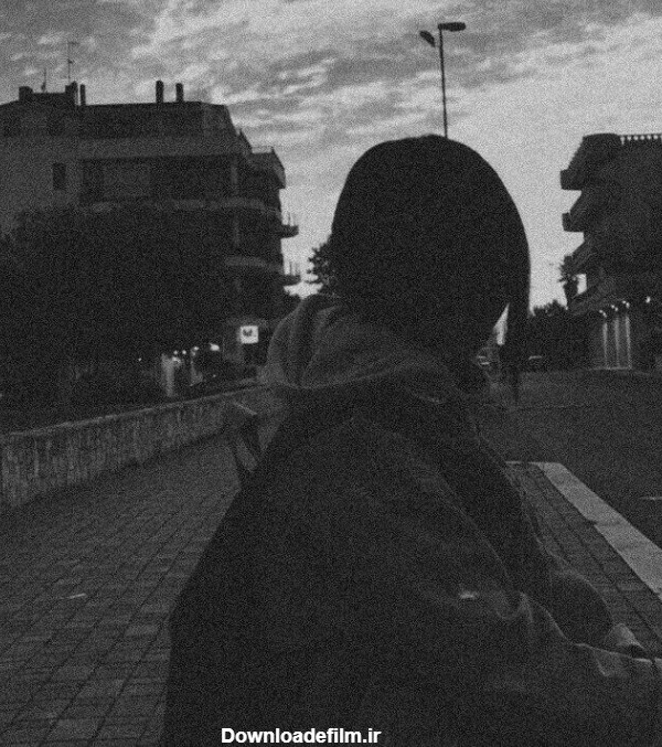 دخترونه مشکی پروفایل سیاه تنهایی - عکس ویسگون