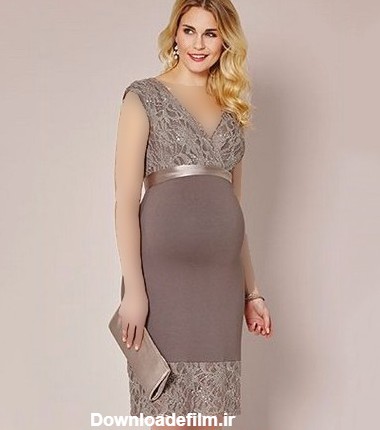 لباس مجلسی بارداری | 120 مدل لباس مجلسی شیک برای دوران حاملگی ...