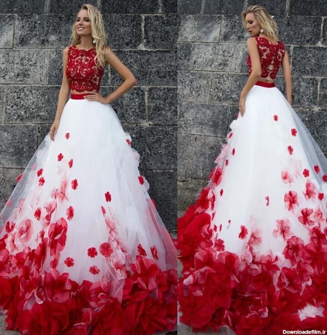 جدیدترین مدل لباس عروس رنگی ۲۰۲۳ برای روز خاص زندگی شما!