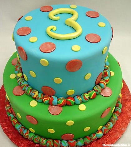 کیک تولد ~ مهین فال