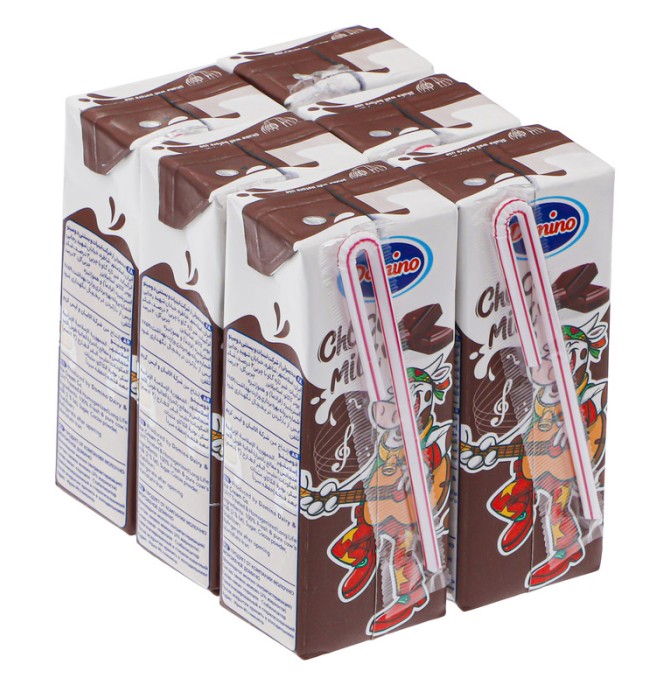 قیمت و خرید شیر کاکائو دومینو - 0.2 لیتر بسته 6 عددی