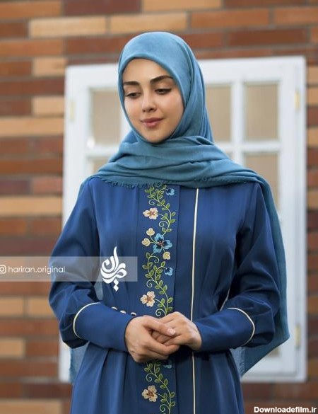 مدل مانتو با حجاب اسلامی دارای %تخفیف% دوخت عالی شیک و تن پوش زیبا