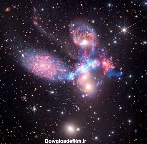 عکس | تصاویر شگفت انگیز و حیرت آور جدید جیمز وب از کهکشان ...