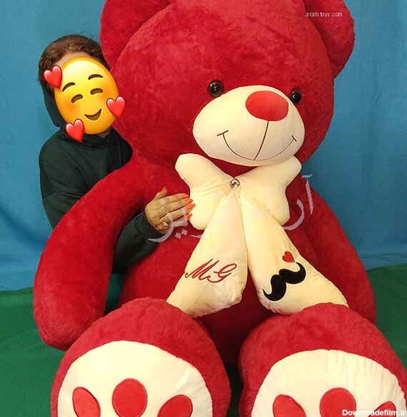 عروسک خرس بزرگ - قیمت انواع خرس شاسخین بزرگ 1 و 2 متری ارزان