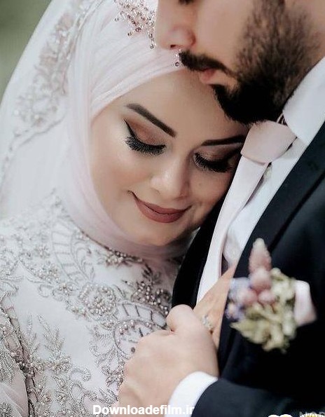 عکس عاشقانه عروس و داماد ایرانی ۱۴۰۰ - عکس نودی