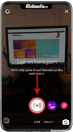 همه چیز درباره live اینستاگرام + آموزش تصویری - میزبان فا مگ