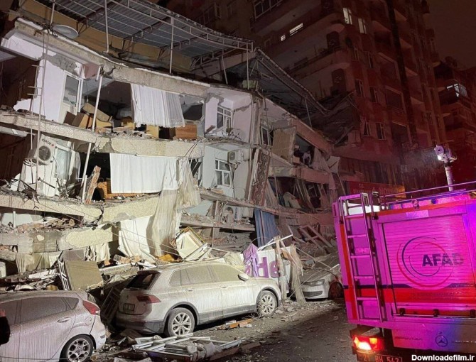 مجموعه عکس و فیلم زلزله ترکیه امروز (جدید)