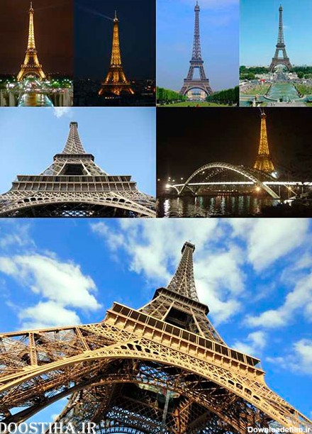 دانلود تصاویر پس زمینه بزرگ از برج ایفل Eiffel Tower Wallpapers