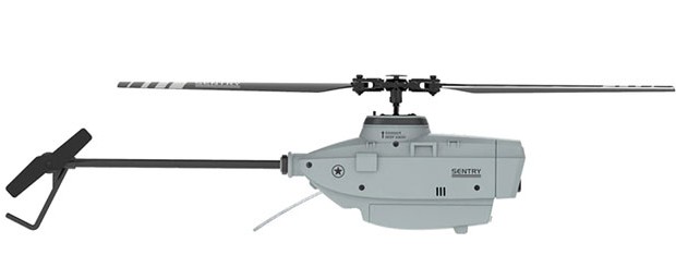 هلیکوپتر کنترلی براشلس C127 با دوربین و سنسور اپتیکال فالو