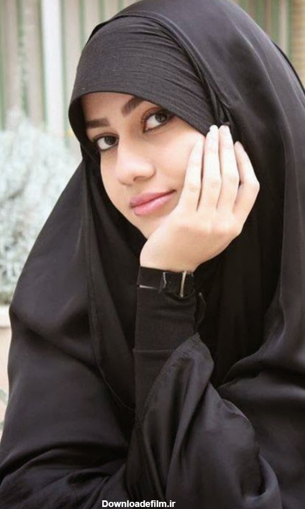 عکس خانم با حجاب زیبا