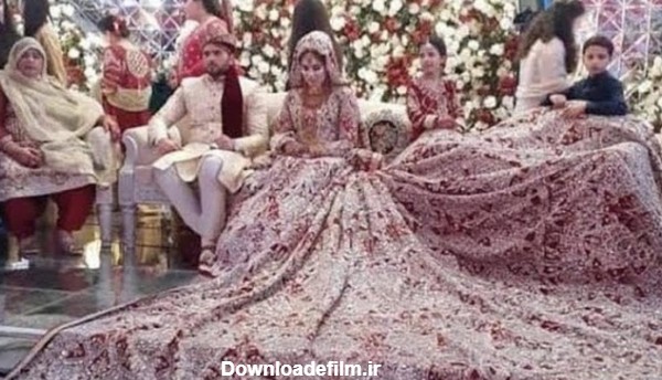 لباس عجیب عروس پاکستانی سوژه رسانه ها شد
