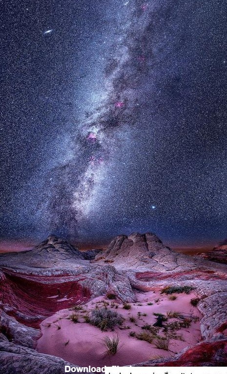 عکس آسمان کهکشان ❤️ [ بهترین تصاویر ]