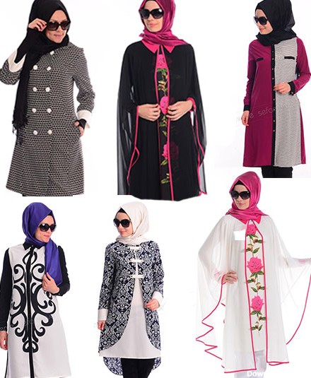 مدل های متنوع مانتو و پوشش های با حجاب