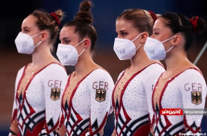 لباس متفاوت ژیمناستیک زنان آلمان در المپیک +عکس
