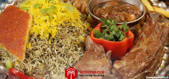 غذای رستوران سنتی اصفهان