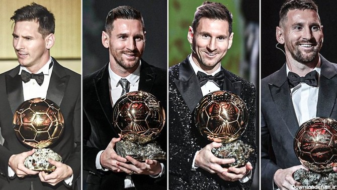 هشت باری که مسی جایزه توپ طلا را به دست آورد (عکس) | فوتبالی