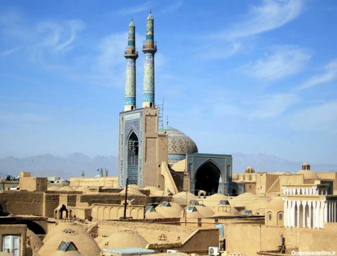 مسجد جامع یزد_جاهای دیدنی یزد