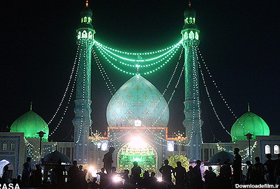 مسجد جمکران پرجمعیت‌ترین شب‌ سال را تجربه کرد
