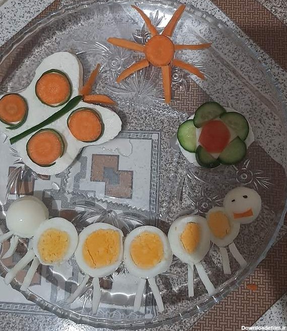 صبحانه تزئین شده برای پسرم میخواد ببره مدرسه +عکس | تبادل نظر نی ...