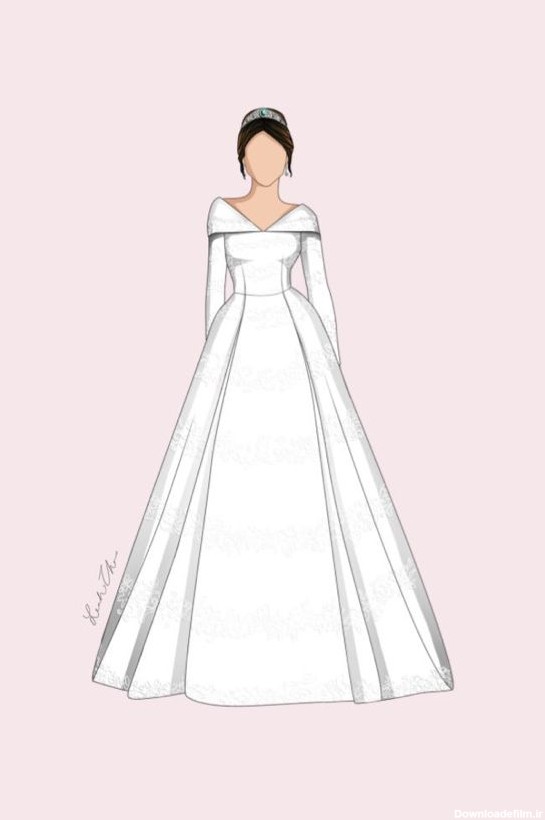 آموزش طراحی لباس عروس برای فرم‌های مختلف بدن