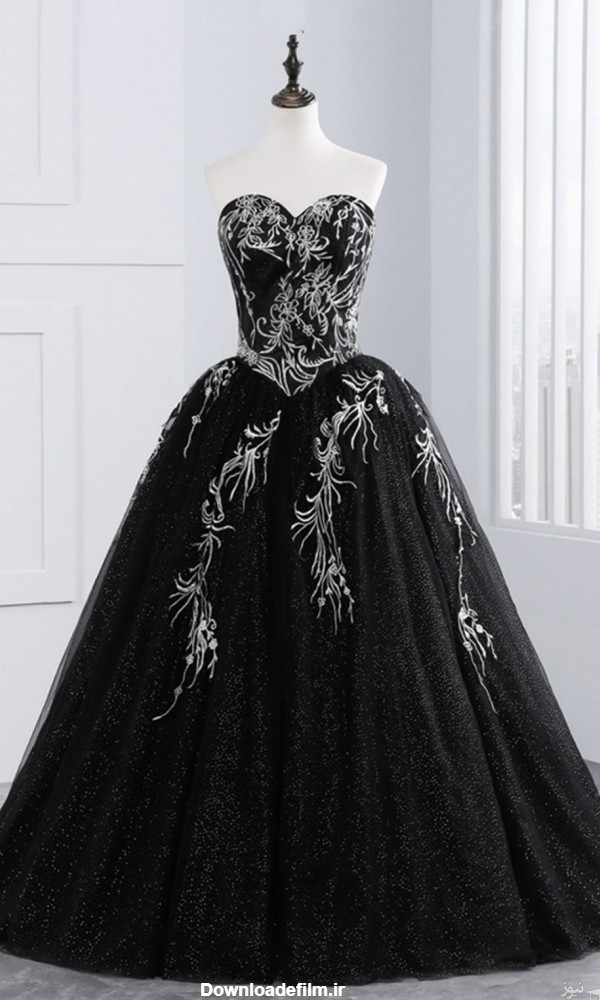 کالکشنی جذاب از مدل لباس عروس مشکی 2022