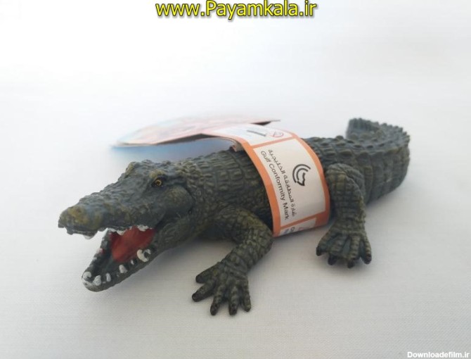 اسباب بازی فیگور تمساح (ANIMAL WORLD) فروشگاه اینترنتی پیام کالا