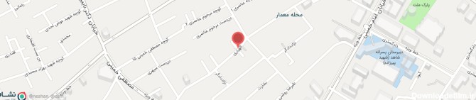 نقشه و آدرس خیابان الهیاری اردبیل | نقشه و مسیریاب نشان