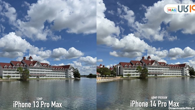 مقایسه فیلمبرداری ایفون 14 پرو مکس و ایفون 13 پرو مکس