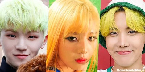 این ۸ خواننده مشهور کره‌ای موهایشان را زرد عقدی کردند و کل ...