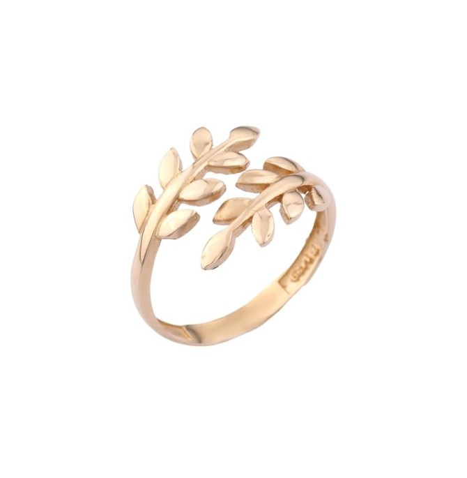 انگشتر طلا زنانه شاخه