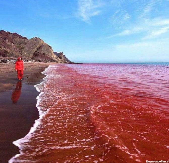 عکس دریای خون