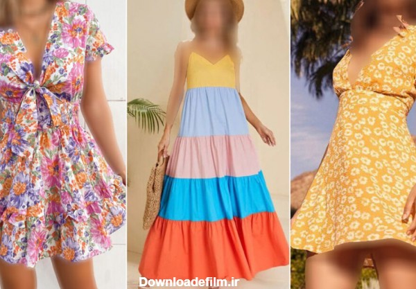 ۵۶ مدل لباس تابستانی دخترانه بزرگسال جدید ۱۴۰۲ در طرح های شیک و ...