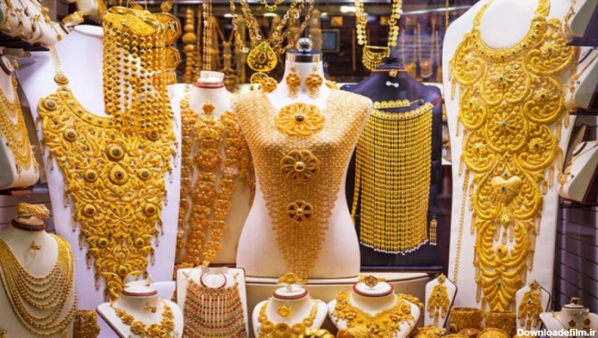 گرانترین و سنگین ترین طلاهای جهان در بازار طلای دبی!