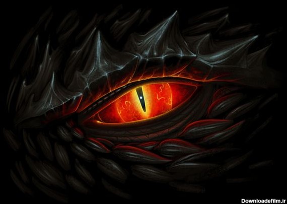 عکس اژدها ترسناک برای نقاشی