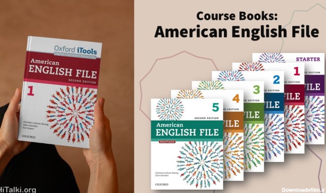 کتاب های یادگیری زبان انگلیسی american english file