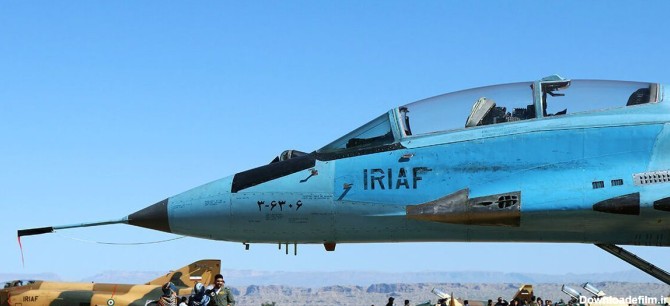 اولین جنگنده اف-۱۴ تامکت که وارد ایران شد (عکس)
