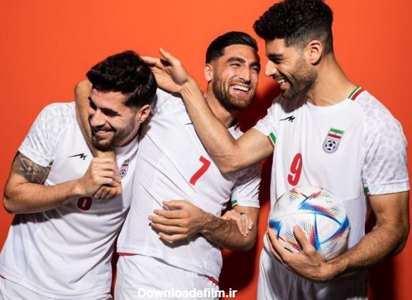 ژست‌‌های جالب بازیکنان تیم ملی در عکس‌های فیفا